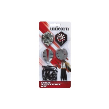Unicorn Soft Tip Dart Accessory Kit, Soft Tips, Flights, Schäfte Unicorn Soft Tip Dart Accessory Kit, Soft Tips, Flights, Schäfte