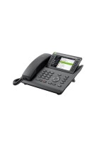 UNIFY SIP Téléphone de bureau CP700X Noir