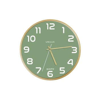 UNILUX Wanduhr BALTIC grün, D: 30.5cm, with Batterien UNILUX Wanduhr BALTIC grün, D: 30.5cm, with Batterien