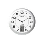UNiLUX Horloge murale Instinct Argenté/Blanc