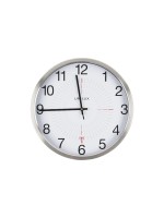 UNiLUX Horloge murale Outdoor Argenté/Blanc