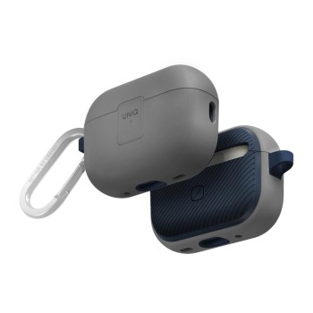 UNIQ Clyde Airpod Pro Case 2nd Gen. Kalk, Apple Airpods Pro 2.Gen. with Haken UNIQ Clyde Airpod Pro Case 2nd Gen. Kalk, Apple Airpods Pro 2.Gen. with Haken