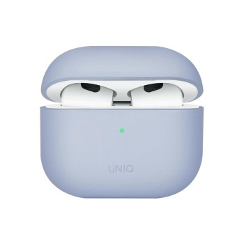 Uniq Mallette de transport Lino Silicone AirPod 3ème génération Bleu clair Uniq Mallette de transport Lino Silicone AirPod 3ème génération Bleu clair