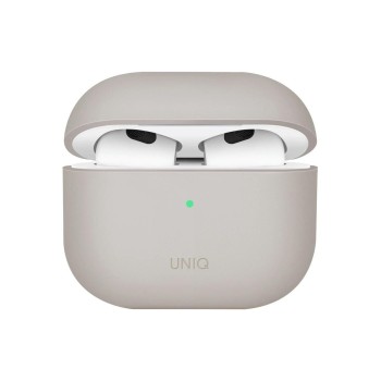 Uniq Mallette de transport Lino Silicone AirPod 3ème génération Ivoire Uniq Mallette de transport Lino Silicone AirPod 3ème génération Ivoire