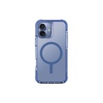 Uniq Coque arrière Combat Hybrid iPhone 16 Maglick Bleu