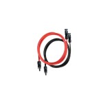 UNITECK Câble de raccordement Kit 2 x 10m 4 mm^2 - rouge / noir