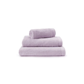 Urbanara Set de linge éponge Faia 4 pièces, Mauve