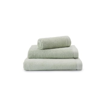 Urbanara Set de linge éponge Faia 4 pièces, Pistache