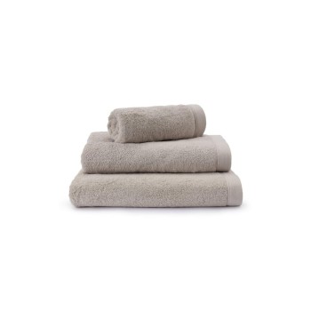 Urbanara Set de linge éponge Faia 4 pièces, Gris roche