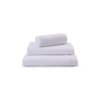 Urbanara Set de linge éponge Faia 4 pièces, Blanc