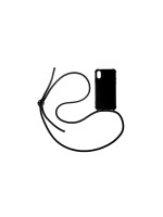 Urbanys Necklace Case All Black matt, for iPhone 7/8 / SE 2020