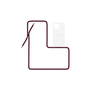Urbany's Necklace Case iPhone 14 Pro Max Red Wine