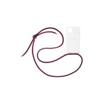 Urbany's Necklace Case iPhone 15 Plus Red Wine