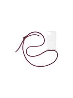 Urbany's Necklace Case Red Wine, iPhone 15 Plus
