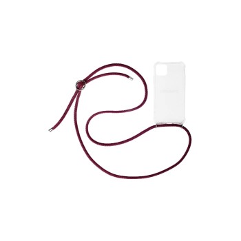 Urbany's Necklace Case iPhone 15 Plus Red Wine Urbany's Necklace Case iPhone 15 Plus Red Wine