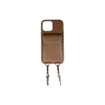 Urbany's Necklace Case Handekette+ iPhone 15 Pro Max Espresso Martini