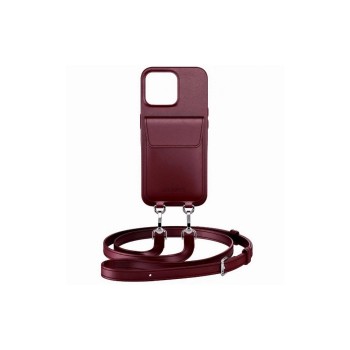 Urbany's Necklace Case Handykette+ RED WINE iPhone 17 Pro Max