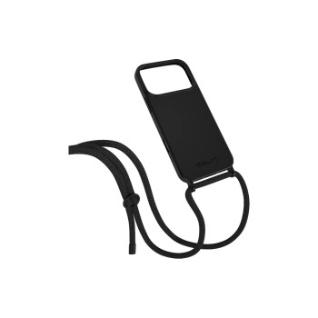 Urbany's Necklace Case ALL BLACK iPhone 17 Pro Max MATT