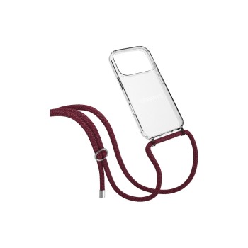 Urbanys NECKLACE RED WINE SILVER RINGS, iPhone 17 Pro