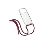 Urbany's Necklace Case RED WINE iPhone 17 Pro Max Bague en argent