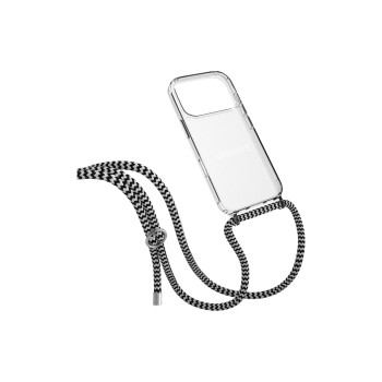 Urbany's Necklace Case HYPNOTIC ZEBRA iPhone 17 Pro Bague en argent