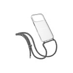 Urbany's Necklace Case HYPNOTIC ZEBRA iPhone 17 Pro Max Bague en argent