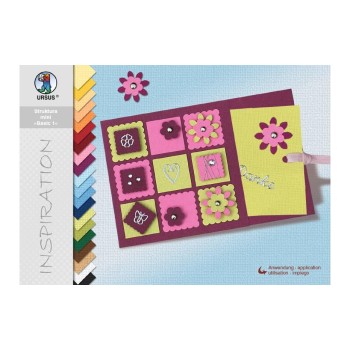 URSUS Fotokarton Leinenstruktur Basic 1, 220g/m2, A6, 60 Blatt in 20 Farben URSUS Fotokarton Leinenstruktur Basic 1, 220g/m2, A6, 60 Blatt in 20 Farben