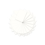 URSUS Papier coloré A4, 130 g/m², 100 feuilles, blanc