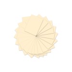 URSUS Papier coloré A4, 130 g/m², 100 feuilles, Chamois