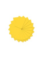 URSUS Papier coloré A4, 130 g/m², 100 feuilles, jaune foncé