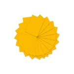 URSUS Papier coloré A4, 130 g/m², 100 feuilles, jaune maïs