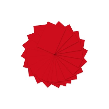 Ursus Tonzeichenpapier A4, 130 g/m2, 100 Blatt, rubinrot Ursus Tonzeichenpapier A4, 130 g/m2, 100 Blatt, rubinrot