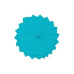 URSUS Papier coloré A4, 130 g/m², 100 feuilles, bleu azur