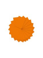 URSUS Papier coloré A4, 130 g/m², 100 feuilles, orange clair