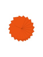 Ursus Tonzeichenpapier A4, 130 g/m2, 100 Blatt, orange
