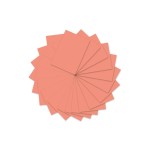 URSUS Papier coloré A4, 130 g/m², 100 feuilles, corail