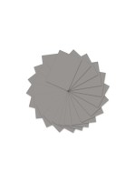 URSUS Papier coloré A4, 130 g/m², 100 feuilles, gris moyen