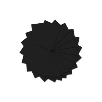 Ursus Tonzeichenpapier A4, 130 g/m2, 100 Blatt, schwarz Ursus Tonzeichenpapier A4, 130 g/m2, 100 Blatt, schwarz