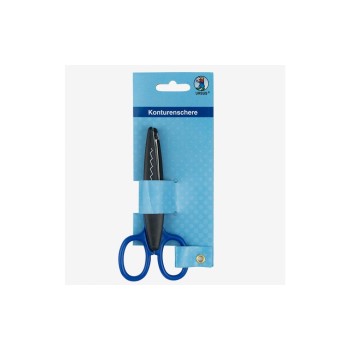 Ursus Konturenschere, 13 cm, mit Zickzackschnitt Ursus Konturenschere, 13 cm, mit Zickzackschnitt