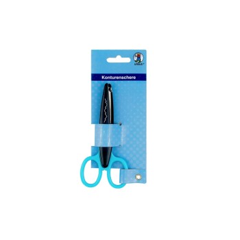 Ursus Konturenschere, 13 cm, mit Orientalschnitt Ursus Konturenschere, 13 cm, mit Orientalschnitt