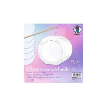 URSUS Laternen Rohlinge Zuschnitte, 24 Stück, 17.5 cm, weiss URSUS Laternen Rohlinge Zuschnitte, 24 Stück, 17.5 cm, weiss