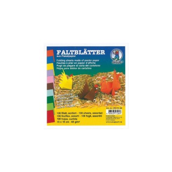 Ursus Faltblätter Origami à 100 Stk, 15 x 15 cm Ursus Faltblätter Origami à 100 Stk, 15 x 15 cm