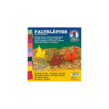 Ursus Faltblätter Origami à 100 Stk, 20 x 20 cm Ursus Faltblätter Origami à 100 Stk, 20 x 20 cm