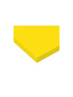 Ursus Transparentpapier Uni, 42g, 25 Bl., 70 x 100 cm, zitronengelb
