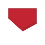 URSUS Papier transparent 70 x 100 cm 25 feuilles, rouge foncé