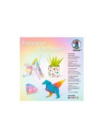 Ursus Faltblätter Origami à 120 Blatt, Regenbogen, 80 g/m², 6 Designs