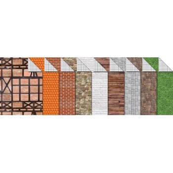 URSUS Fotokarton A4, Modellbau Dach, 300 gm2, sortiert URSUS Fotokarton A4, Modellbau Dach, 300 gm2, sortiert