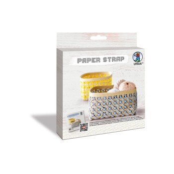 URSUS Papierstreifen/ Flechtpapier Kamihimo, 15mm x 15 m, weiss URSUS Papierstreifen/ Flechtpapier Kamihimo, 15mm x 15 m, weiss