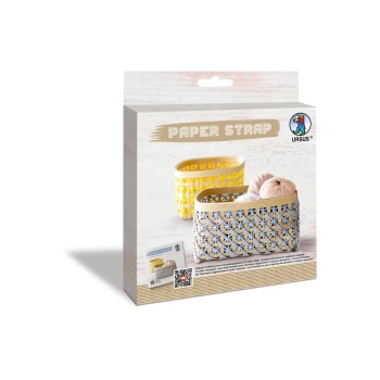 URSUS Papierstreifen/ Flechtpapier Kamihimo, 15mm x 15 m, beige URSUS Papierstreifen/ Flechtpapier Kamihimo, 15mm x 15 m, beige