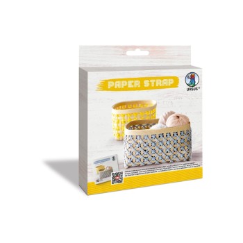 URSUS Papierstreifen/ Flechtpapier Kamihimo, 15mm x 15 m, gelb URSUS Papierstreifen/ Flechtpapier Kamihimo, 15mm x 15 m, gelb